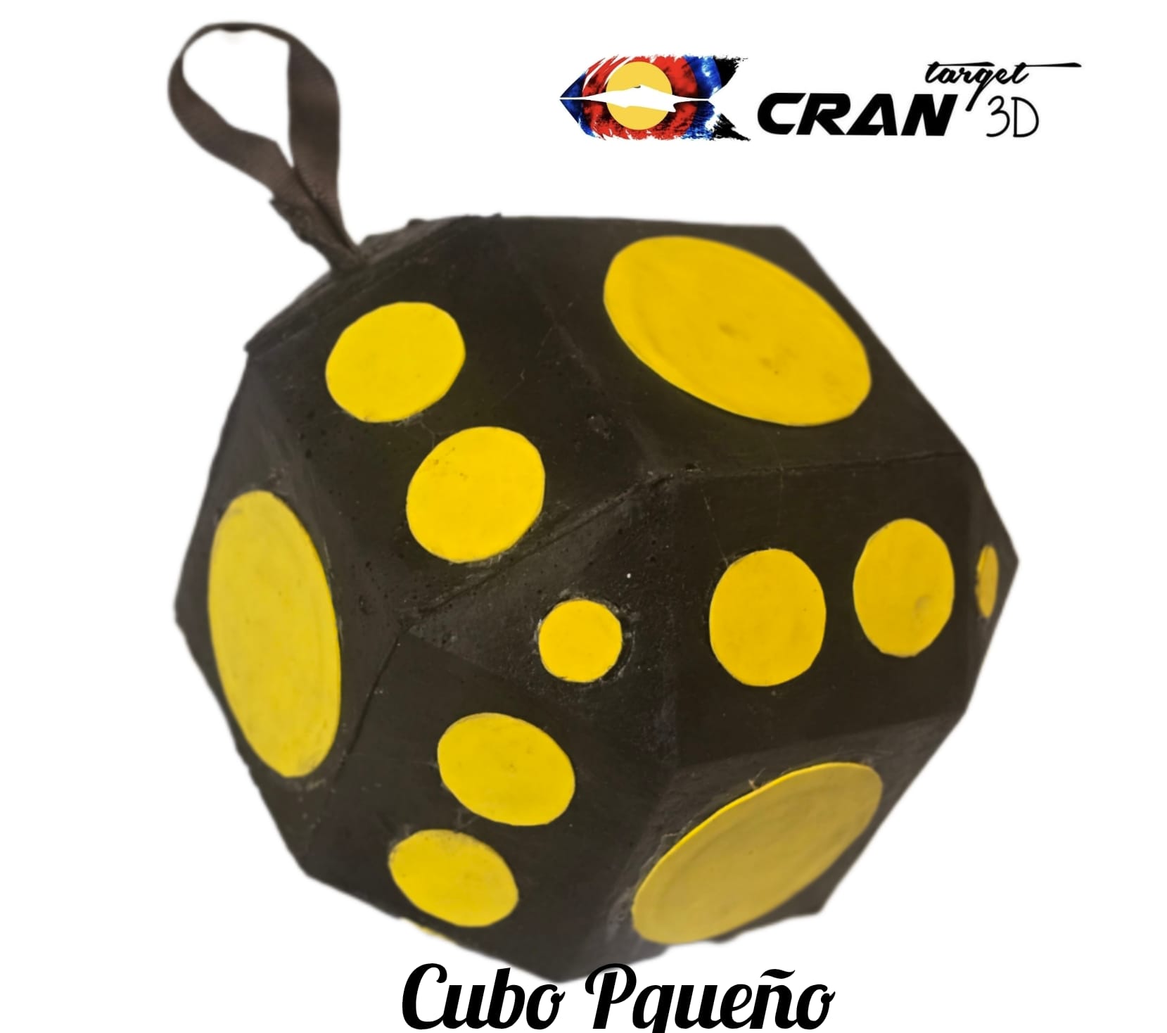 Escultura Cubo Pequeño para Tiro con Arco