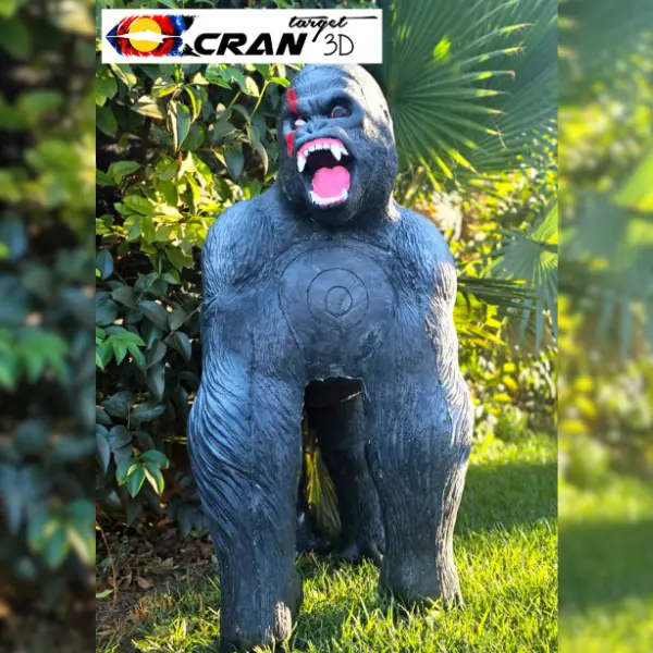 animal gorila tiro con arco 6